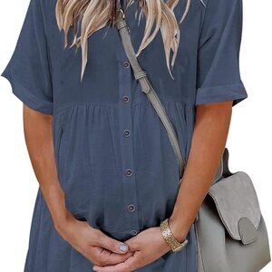 Lightweight Tiered Babydoll Dress with Pockets - Perfect for Any Occasion